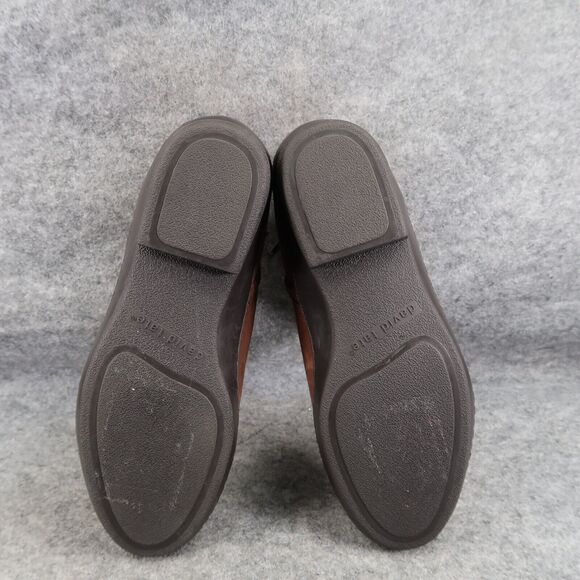 David Tate Shoes Women 6 Bootie Casual Leather Comfort Gore Panel Zip Ankle Boot - Picture 11 of 15